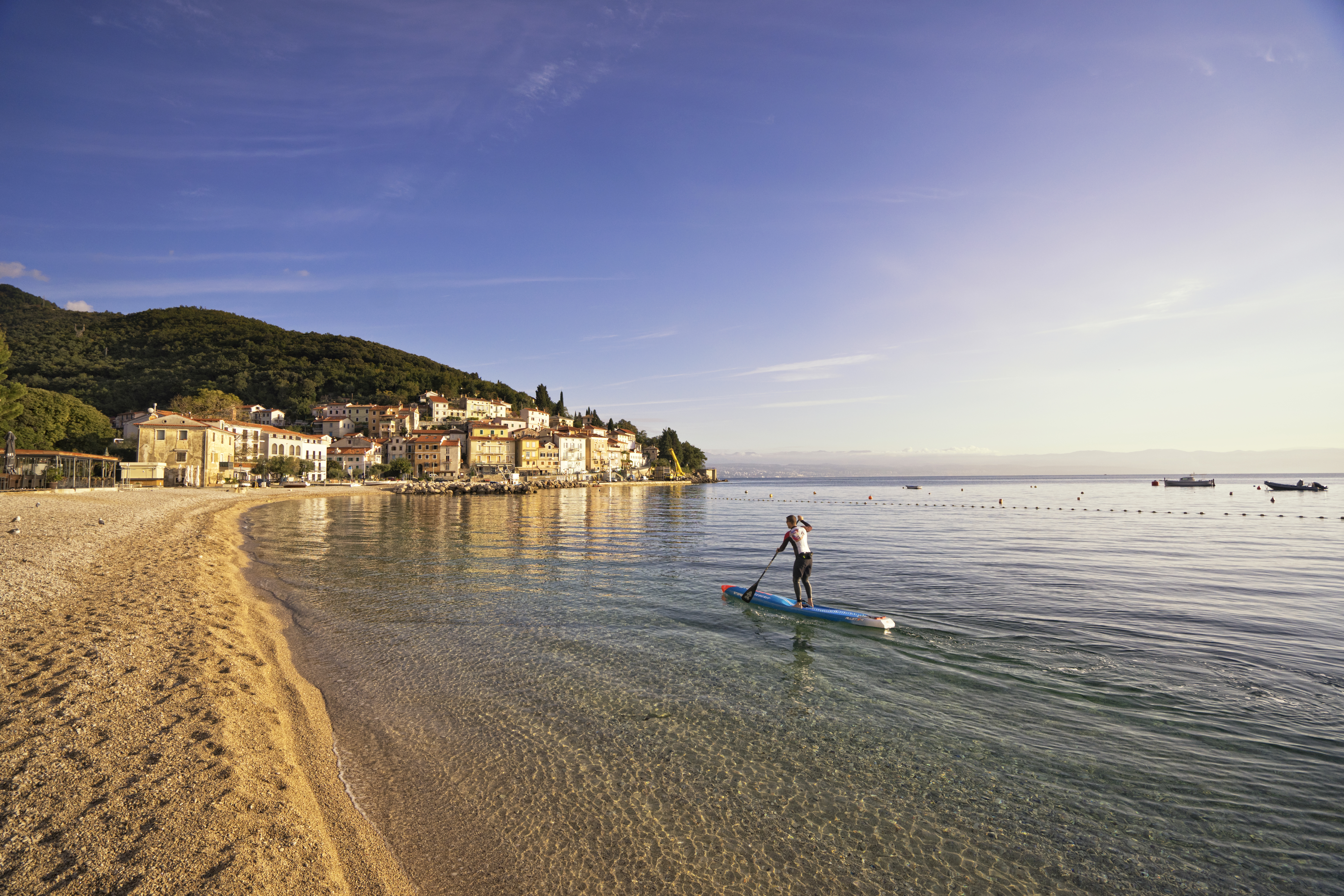 Mošćenička Draga coastline